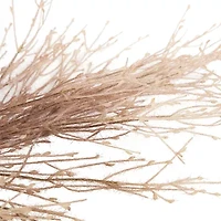 Northlight 35in Flocked Fountain Grass Fall Harvest Spray Artificial Plant