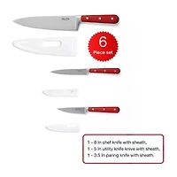 Martha Stewart Triple Rivet 6-pc. Knife Set