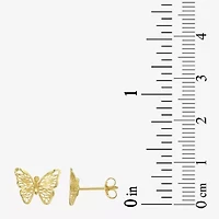 Made in Italy Womens 14K Gold Butterfly 2-pc. Jewelry Set