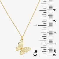 Made in Italy Womens 14K Gold Butterfly 2-pc. Jewelry Set