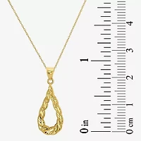 Womens 14K Gold Pear 2-pc. Jewelry Set