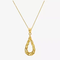 Womens 14K Gold Pear 2-pc. Jewelry Set