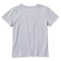 Okie Dokie Toddler & Little Boys Crew Neck Short Sleeve Regular Fit Graphic T-Shirt