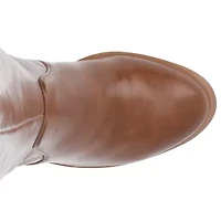 Journee Collection Womens Romilly Stacked Heel Dress Boots