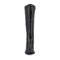 Journee Collection Womens Romilly Stacked Heel Dress Boots