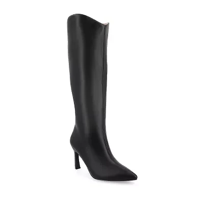 Journee Collection Womens Rehela Stiletto Heel Dress Boots