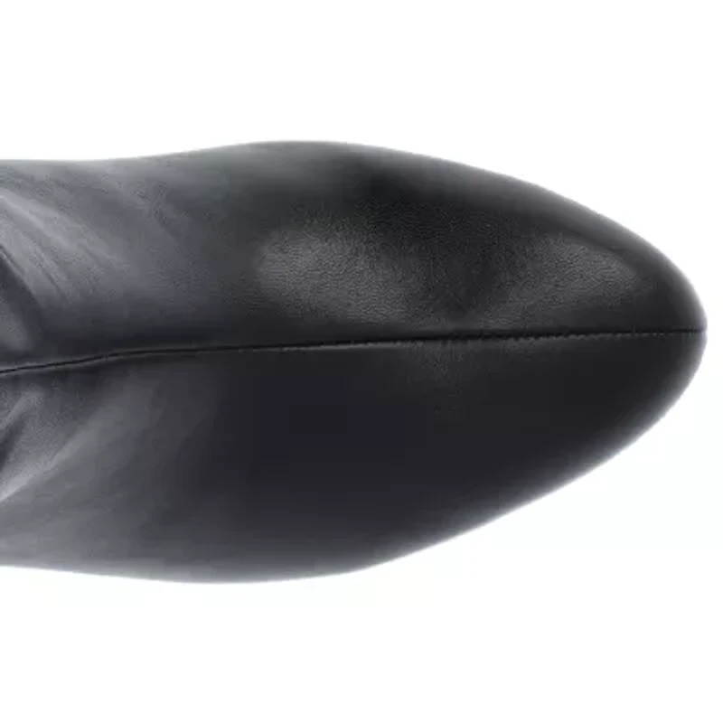 Journee Collection Womens Jovey Stacked Heel Dress Boots