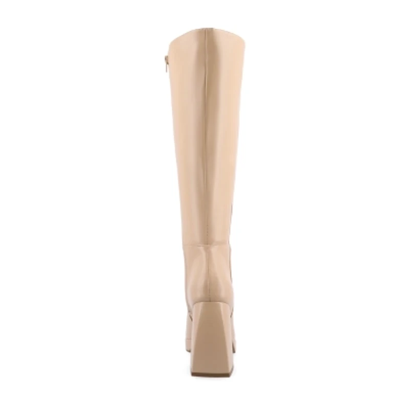 Journee Collection Womens Mylah Block Heel Dress Boots