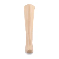 Journee Collection Womens Mylah Block Heel Dress Boots