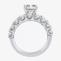 Signature By Modern Bride (G / Si1-Si2) Womens 4 CT. T.W. Lab Grown White Diamond 10K Gold Side Stone Bridal Set