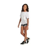 adidas Big Kid Girls Crew Neck Short Sleeve Loose Fit Graphic T-Shirt