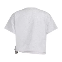 adidas Big Kid Girls Crew Neck Short Sleeve Loose Fit Graphic T-Shirt