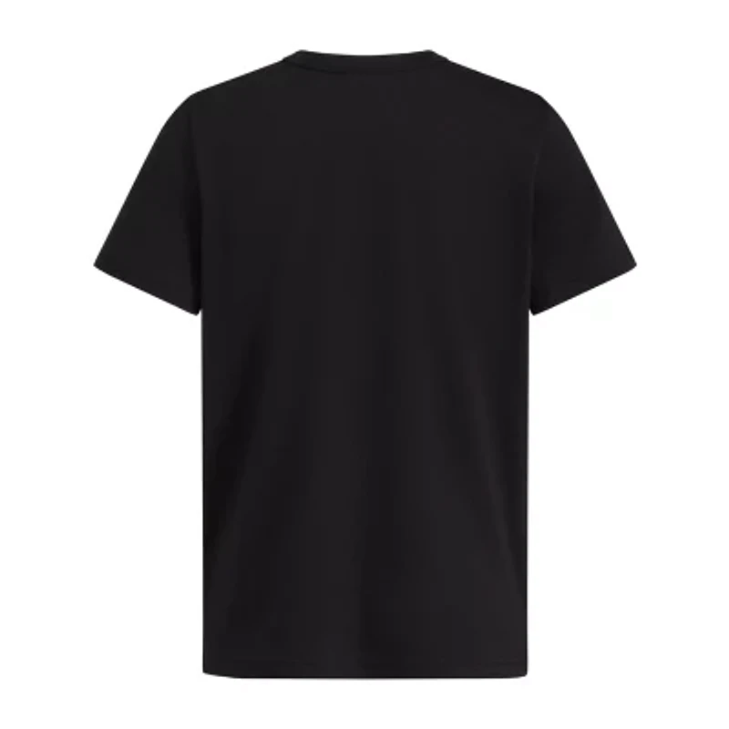adidas Big Kid Girls Crew Neck Short Sleeve Regular Fit Graphic T-Shirt