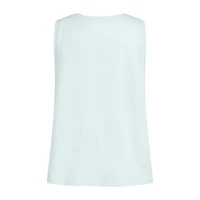 adidas Big Kid Girls Crew Neck Sleeveless Active Tank Top