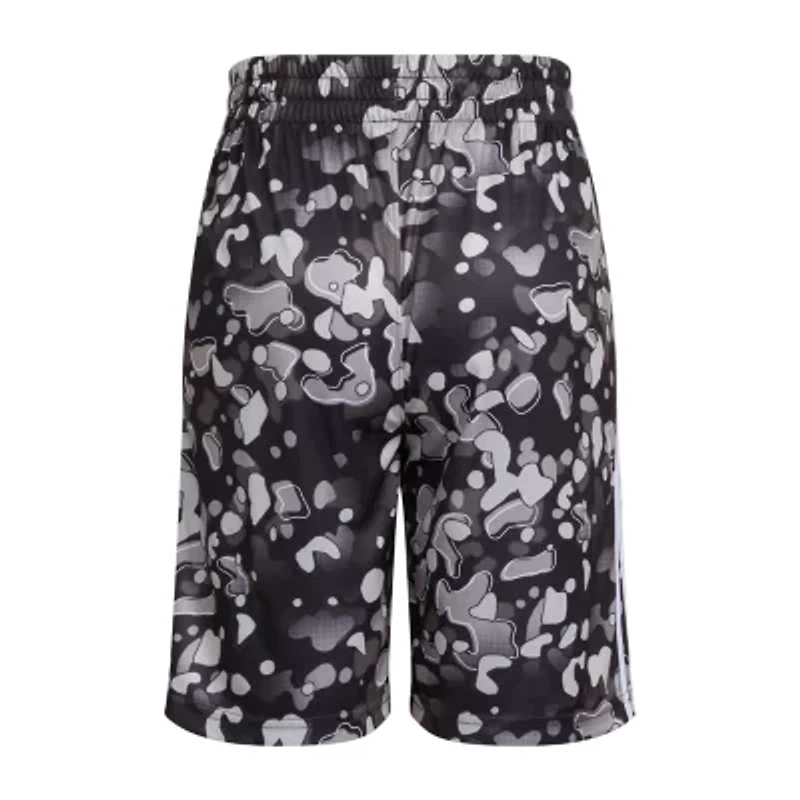 adidas Big Kid Boys Mid Rise Pull-On Short