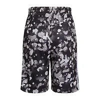 adidas Big Kid Boys Mid Rise Pull-On Short