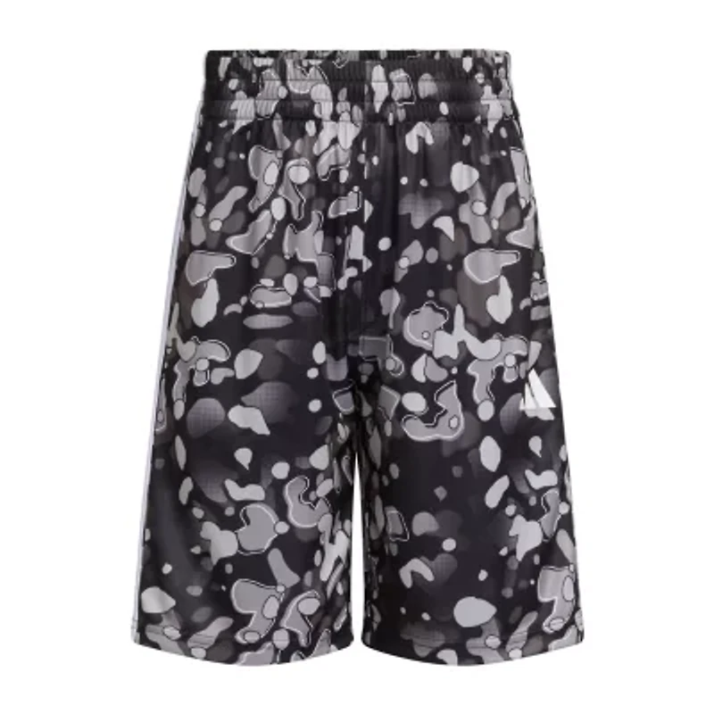 adidas Big Kid Boys Mid Rise Pull-On Short