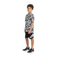 adidas Big Kid Boys Crew Neck Short Sleeve Regular Fit Graphic T-Shirt
