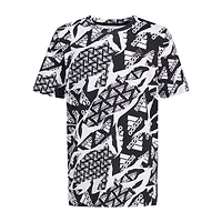 adidas Big Kid Boys Crew Neck Short Sleeve Regular Fit Graphic T-Shirt