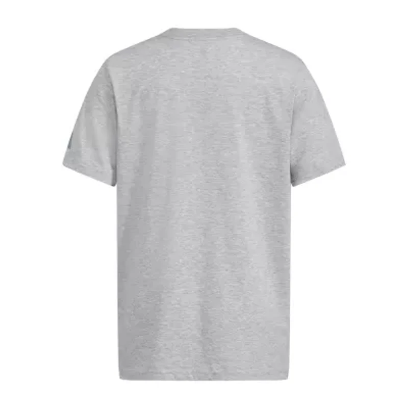 adidas Big Kid Boys Crew Neck Short Sleeve Regular Fit Graphic T-Shirt