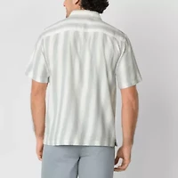mutual weave Mens Short Sleeve Regular Fit Big and Tall Button-Down Shirt