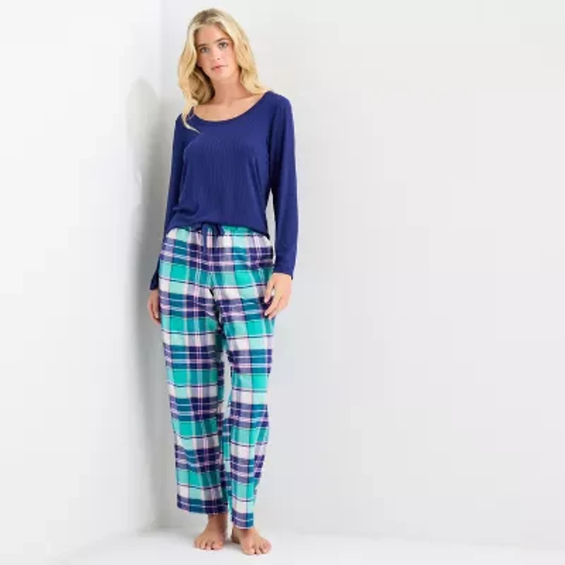 Sleep Chic Womens Flannel Pajama Pants