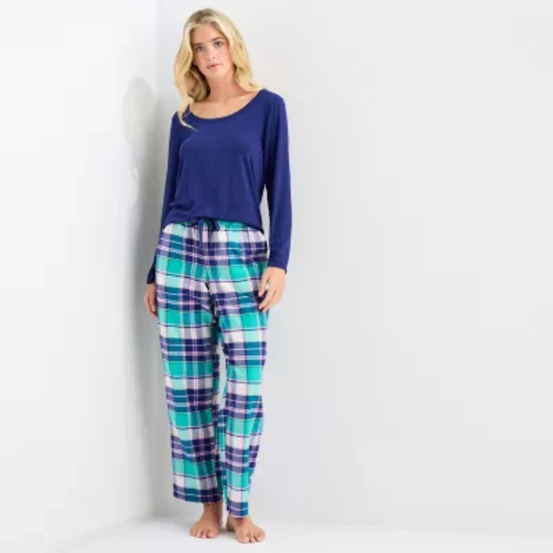 Sleep Chic Womens Flannel Pajama Pants