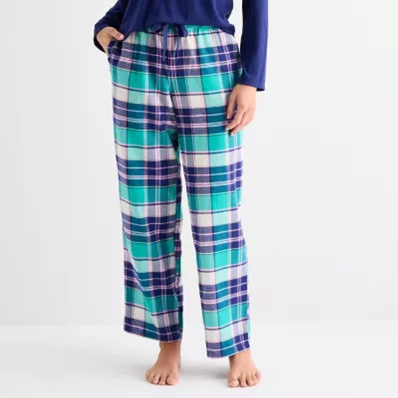 Sleep Chic Womens Flannel Pajama Pants