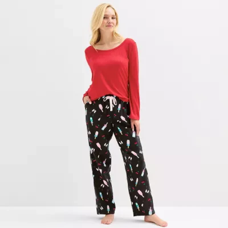 Sleep Chic Womens Flannel Pajama Pants