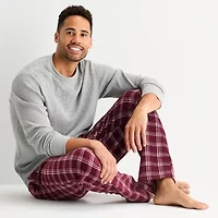 St. John's Bay Mens Microfleece Pajama Pants