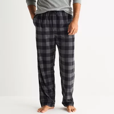 St. John's Bay Mens Microfleece Pajama Pants