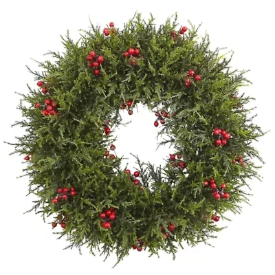 Nearly Natural 20in Wreath