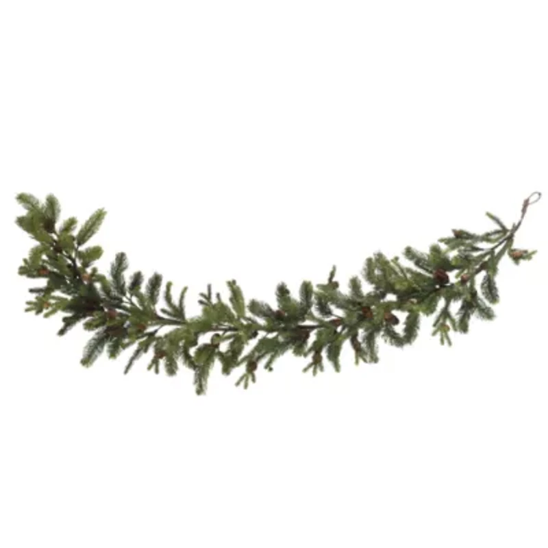 Nearly Natural 25in Teardrop Wreath
