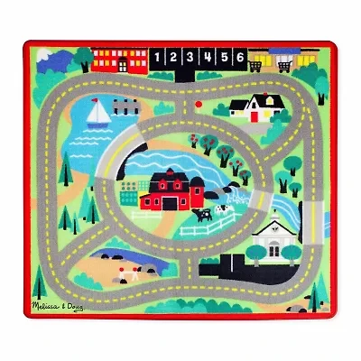 Melissa & Doug Round The Town Rug