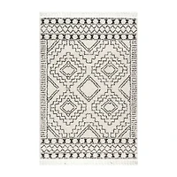 nuLoom Vasiliki Moroccan Tribal Tassel Area Rug