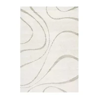 nuLoom Carolyn Modern Waves Indoor Outdoor Rectangular Accent Rug