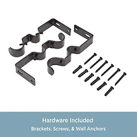 Kenney Danbury Double Curtain Rod