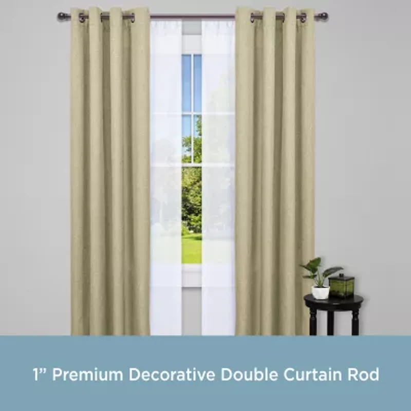 Kenney Danbury Double Curtain Rod