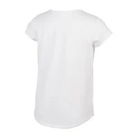 adidas Big Kid Girls Round Neck Short Sleeve Regular Fit Graphic T-Shirt