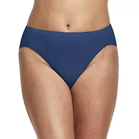 Hanes Ultimate™ Cool Comfort™ Cotton Ultra Soft Womens Average + Full Figure 6 Pack Cooling Multi-Pack High Cut Panty 43h6cc