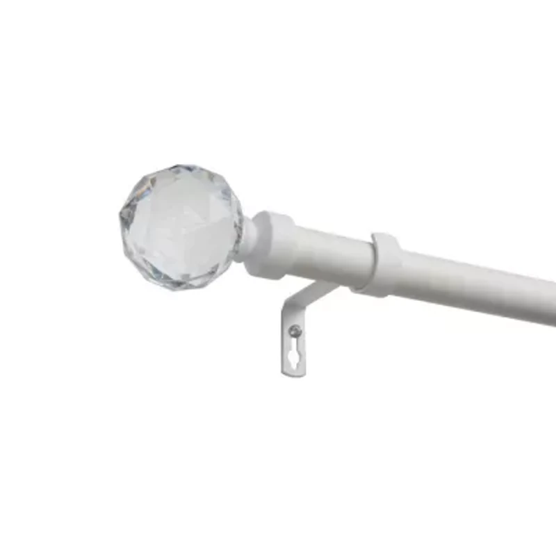 Exclusive Home Curtains Crystal Ball 1 Adjustable Curtain Rod
