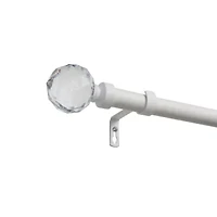 Exclusive Home Curtains Crystal Ball 1 Adjustable Curtain Rod