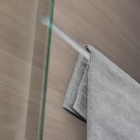 Rod Desyne 2pk 1/3" Round Tension Curtain