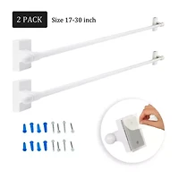 Rod Desyne 2pk Self Adhesive 7/16 Adjustable Curtain