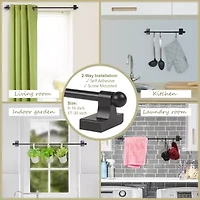 Rod Desyne Self Adhesive 7/16 Adjustable Curtain