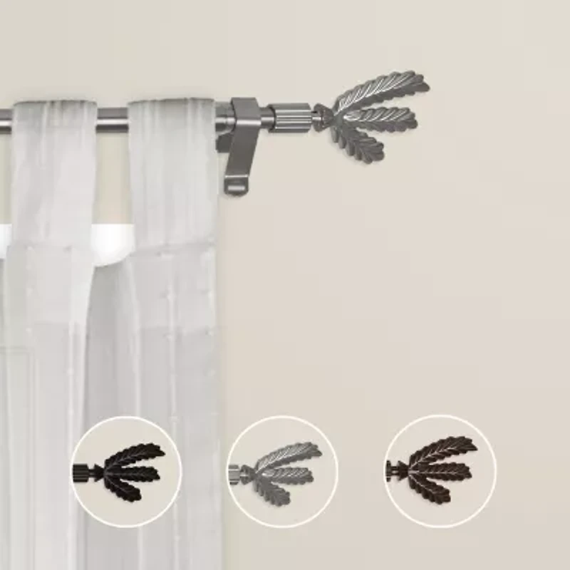 Rod Desyne Cactus 7/16 Adjustable Curtain
