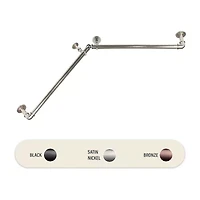 Rod Desyne Blackout Corner 1 Adjustable Curtain