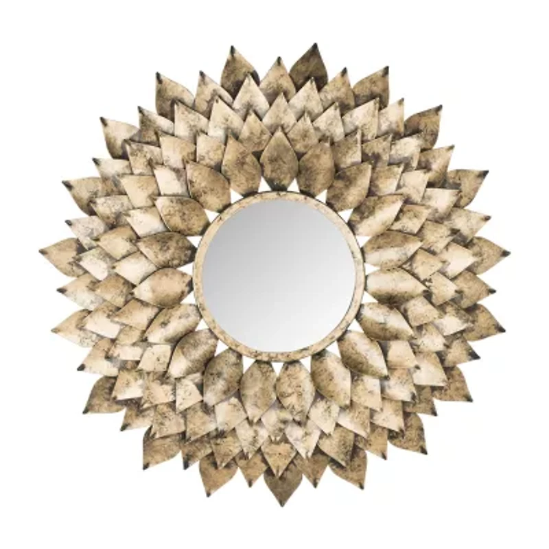Safavieh Provence Sunburst Wall Mount Round Wall Mirror