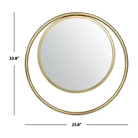 Safavieh Wonder Wall Mount Round Wall Mirror
