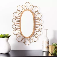 Safavieh Rime Wall Mount Oval Wall Mirror